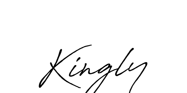 if you are searching for the best signature style for your name Kingly. so please give up your signature search. here we have designed multiple signature styles  using Antro_Vectra_Bolder. Kingly signature style 7 images and pictures png