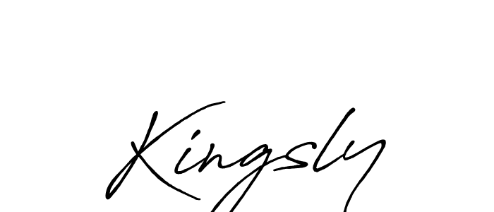 Best and Professional Signature Style for Kingsly. Antro_Vectra_Bolder Best Signature Style Collection. Kingsly signature style 7 images and pictures png