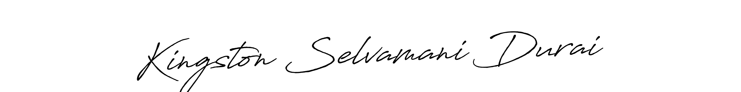 You can use this online signature creator to create a handwritten signature for the name Kingston Selvamani Durai. This is the best online autograph maker. Kingston Selvamani Durai signature style 7 images and pictures png