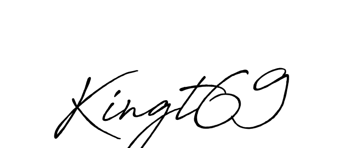 Make a short Kingt69 signature style. Manage your documents anywhere anytime using Antro_Vectra_Bolder. Create and add eSignatures, submit forms, share and send files easily. Kingt69 signature style 7 images and pictures png