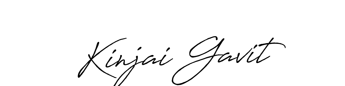 This is the best signature style for the Kinjai Gavit name. Also you like these signature font (Antro_Vectra_Bolder). Mix name signature. Kinjai Gavit signature style 7 images and pictures png
