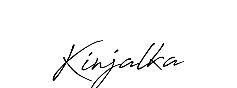 How to Draw Kinjalka signature style? Antro_Vectra_Bolder is a latest design signature styles for name Kinjalka. Kinjalka signature style 7 images and pictures png