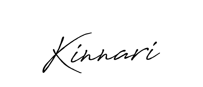 Also we have Kinnari name is the best signature style. Create professional handwritten signature collection using Antro_Vectra_Bolder autograph style. Kinnari signature style 7 images and pictures png