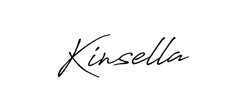 Kinsella stylish signature style. Best Handwritten Sign (Antro_Vectra_Bolder) for my name. Handwritten Signature Collection Ideas for my name Kinsella. Kinsella signature style 7 images and pictures png
