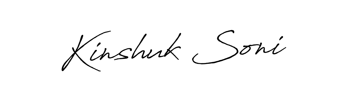 Similarly Antro_Vectra_Bolder is the best handwritten signature design. Signature creator online .You can use it as an online autograph creator for name Kinshuk Soni. Kinshuk Soni signature style 7 images and pictures png