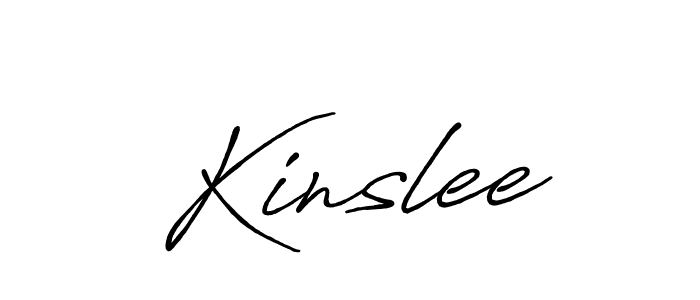 Also You can easily find your signature by using the search form. We will create Kinslee name handwritten signature images for you free of cost using Antro_Vectra_Bolder sign style. Kinslee signature style 7 images and pictures png
