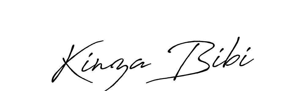 Use a signature maker to create a handwritten signature online. With this signature software, you can design (Antro_Vectra_Bolder) your own signature for name Kinza Bibi. Kinza Bibi signature style 7 images and pictures png