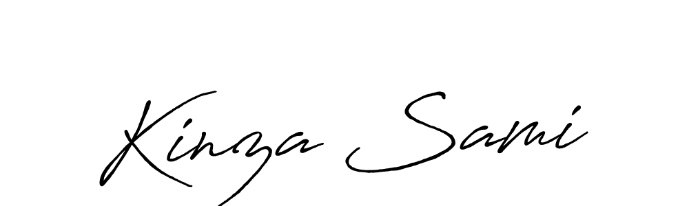 The best way (Antro_Vectra_Bolder) to make a short signature is to pick only two or three words in your name. The name Kinza Sami include a total of six letters. For converting this name. Kinza Sami signature style 7 images and pictures png