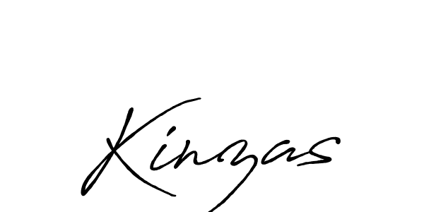 Design your own signature with our free online signature maker. With this signature software, you can create a handwritten (Antro_Vectra_Bolder) signature for name Kinzas. Kinzas signature style 7 images and pictures png