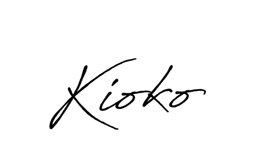 It looks lik you need a new signature style for name Kioko. Design unique handwritten (Antro_Vectra_Bolder) signature with our free signature maker in just a few clicks. Kioko signature style 7 images and pictures png