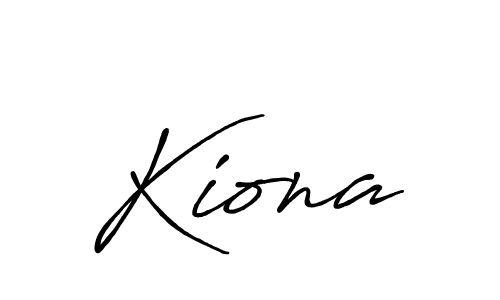 Similarly Antro_Vectra_Bolder is the best handwritten signature design. Signature creator online .You can use it as an online autograph creator for name Kiona. Kiona signature style 7 images and pictures png