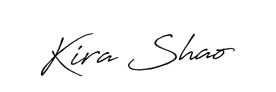 Also You can easily find your signature by using the search form. We will create Kira Shao name handwritten signature images for you free of cost using Antro_Vectra_Bolder sign style. Kira Shao signature style 7 images and pictures png