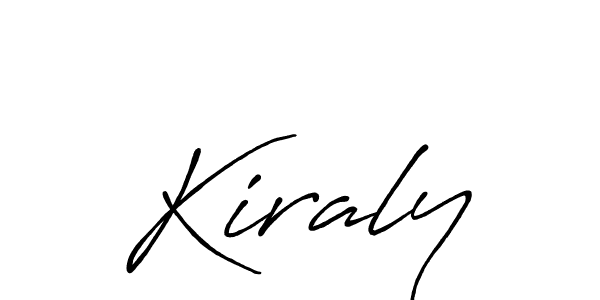 Make a short Kiraly signature style. Manage your documents anywhere anytime using Antro_Vectra_Bolder. Create and add eSignatures, submit forms, share and send files easily. Kiraly signature style 7 images and pictures png