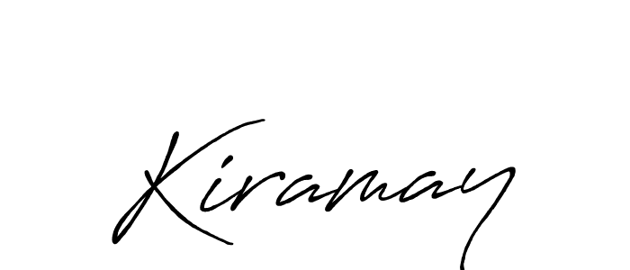Kiramay stylish signature style. Best Handwritten Sign (Antro_Vectra_Bolder) for my name. Handwritten Signature Collection Ideas for my name Kiramay. Kiramay signature style 7 images and pictures png