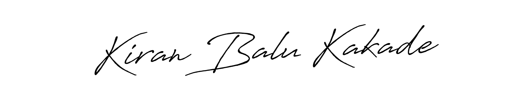 Also You can easily find your signature by using the search form. We will create Kiran Balu Kakade name handwritten signature images for you free of cost using Antro_Vectra_Bolder sign style. Kiran Balu Kakade signature style 7 images and pictures png