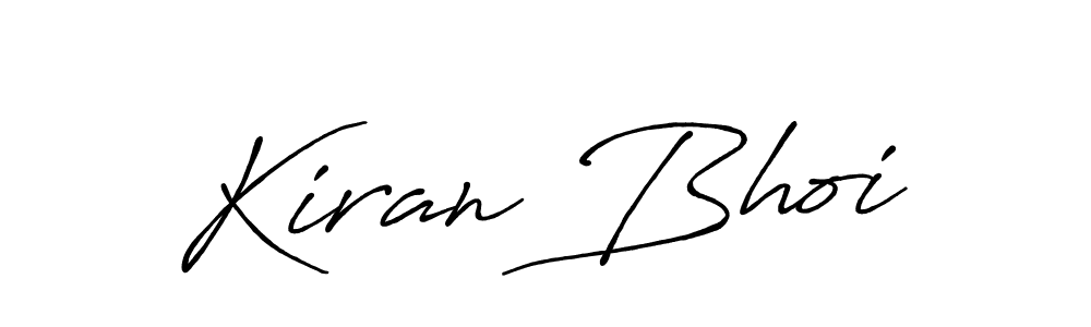 The best way (Antro_Vectra_Bolder) to make a short signature is to pick only two or three words in your name. The name Kiran Bhoi include a total of six letters. For converting this name. Kiran Bhoi signature style 7 images and pictures png