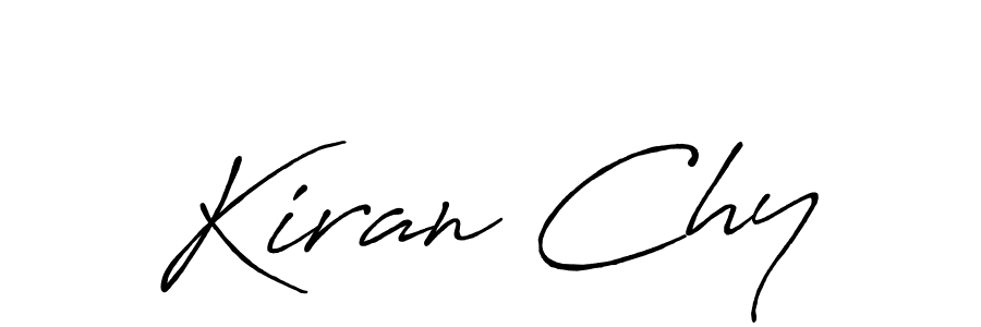 Kiran Chy stylish signature style. Best Handwritten Sign (Antro_Vectra_Bolder) for my name. Handwritten Signature Collection Ideas for my name Kiran Chy. Kiran Chy signature style 7 images and pictures png