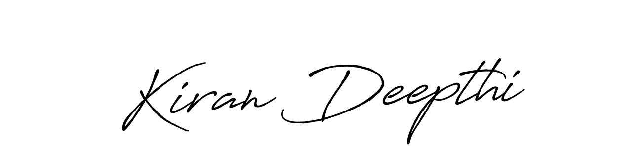You can use this online signature creator to create a handwritten signature for the name Kiran Deepthi. This is the best online autograph maker. Kiran Deepthi signature style 7 images and pictures png