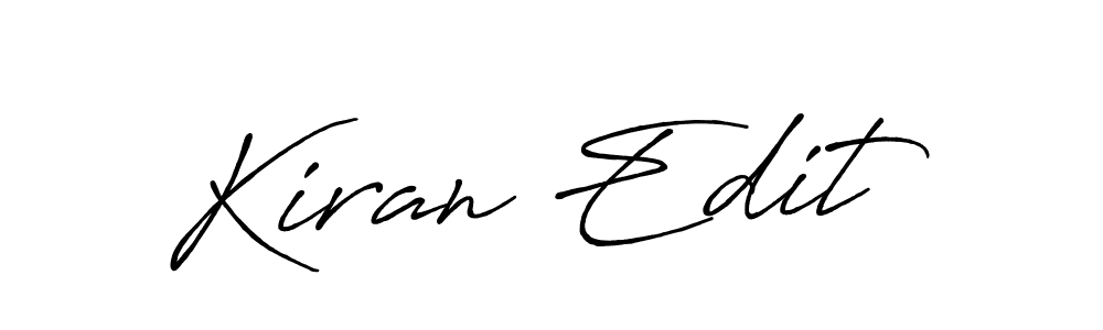 How to Draw Kiran Edit signature style? Antro_Vectra_Bolder is a latest design signature styles for name Kiran Edit. Kiran Edit signature style 7 images and pictures png