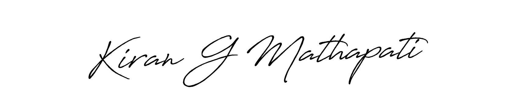 This is the best signature style for the Kiran G Mathapati name. Also you like these signature font (Antro_Vectra_Bolder). Mix name signature. Kiran G Mathapati signature style 7 images and pictures png