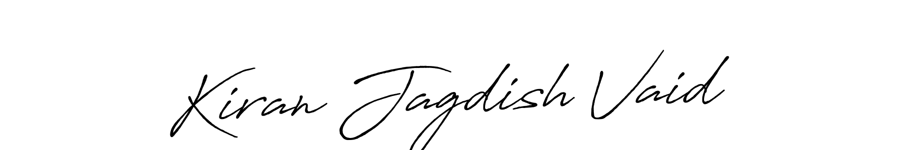 Similarly Antro_Vectra_Bolder is the best handwritten signature design. Signature creator online .You can use it as an online autograph creator for name Kiran Jagdish Vaid. Kiran Jagdish Vaid signature style 7 images and pictures png