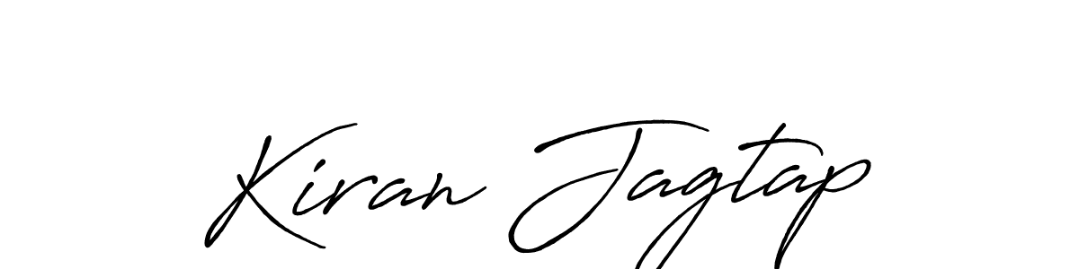 Similarly Antro_Vectra_Bolder is the best handwritten signature design. Signature creator online .You can use it as an online autograph creator for name Kiran Jagtap. Kiran Jagtap signature style 7 images and pictures png