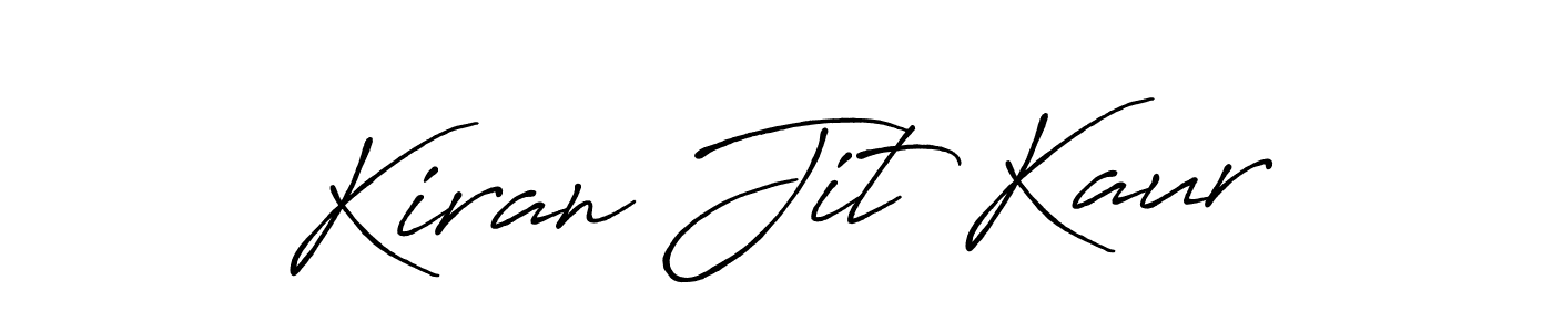 How to Draw Kiran Jit Kaur signature style? Antro_Vectra_Bolder is a latest design signature styles for name Kiran Jit Kaur. Kiran Jit Kaur signature style 7 images and pictures png