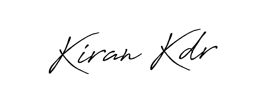 Similarly Antro_Vectra_Bolder is the best handwritten signature design. Signature creator online .You can use it as an online autograph creator for name Kiran Kdr. Kiran Kdr signature style 7 images and pictures png