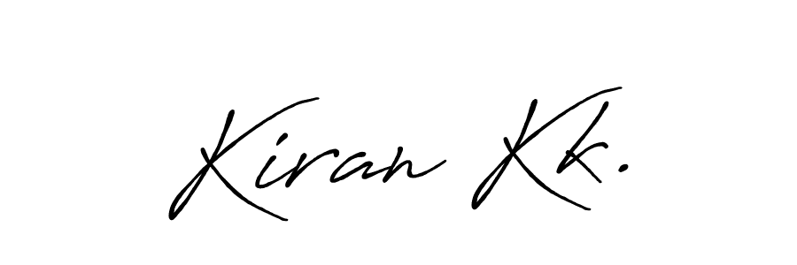 Similarly Antro_Vectra_Bolder is the best handwritten signature design. Signature creator online .You can use it as an online autograph creator for name Kiran Kk.. Kiran Kk. signature style 7 images and pictures png