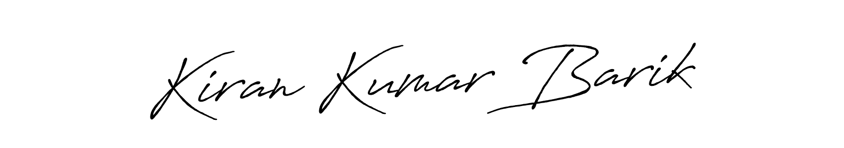 The best way (Antro_Vectra_Bolder) to make a short signature is to pick only two or three words in your name. The name Kiran Kumar Barik include a total of six letters. For converting this name. Kiran Kumar Barik signature style 7 images and pictures png