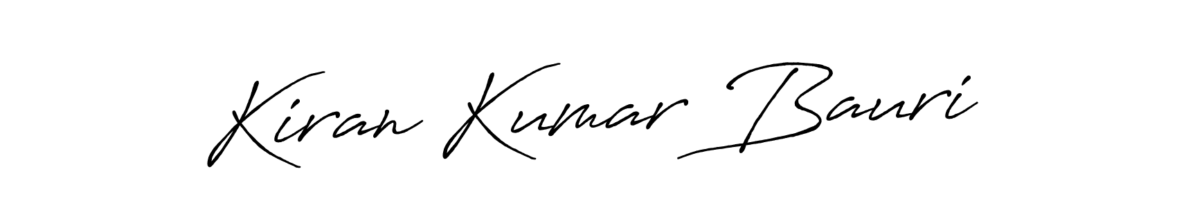 Design your own signature with our free online signature maker. With this signature software, you can create a handwritten (Antro_Vectra_Bolder) signature for name Kiran Kumar Bauri. Kiran Kumar Bauri signature style 7 images and pictures png