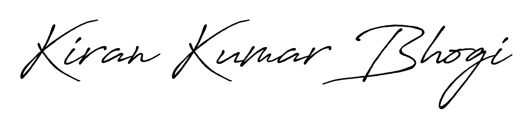 Get inspired by this graceful Antro_Vectra_Bolder signature style for name Kiran Kumar Bhogi. Smooth loops and balanced proportions for everyday use. Kiran Kumar Bhogi signature style 7 images and pictures png