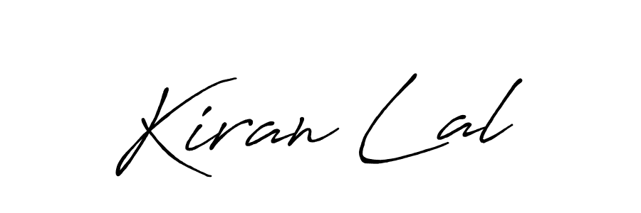 It looks lik you need a new signature style for name Kiran Lal. Design unique handwritten (Antro_Vectra_Bolder) signature with our free signature maker in just a few clicks. Kiran Lal signature style 7 images and pictures png