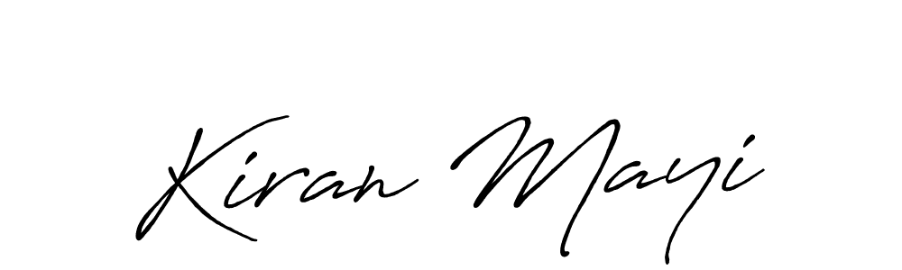 How to Draw Kiran Mayi signature style? Antro_Vectra_Bolder is a latest design signature styles for name Kiran Mayi. Kiran Mayi signature style 7 images and pictures png