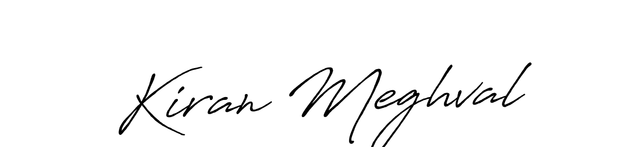 The best way (Antro_Vectra_Bolder) to make a short signature is to pick only two or three words in your name. The name Kiran Meghval include a total of six letters. For converting this name. Kiran Meghval signature style 7 images and pictures png