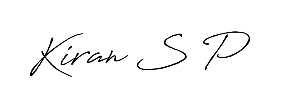 You can use this online signature creator to create a handwritten signature for the name Kiran S P. This is the best online autograph maker. Kiran S P signature style 7 images and pictures png