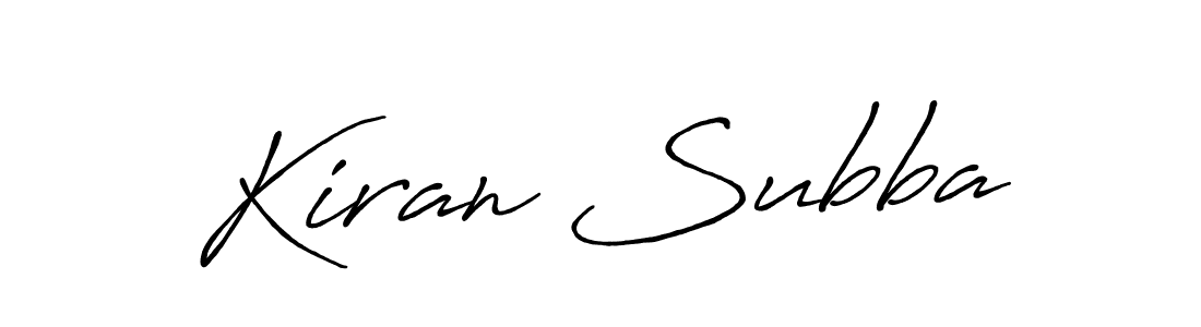 Also You can easily find your signature by using the search form. We will create Kiran Subba name handwritten signature images for you free of cost using Antro_Vectra_Bolder sign style. Kiran Subba signature style 7 images and pictures png