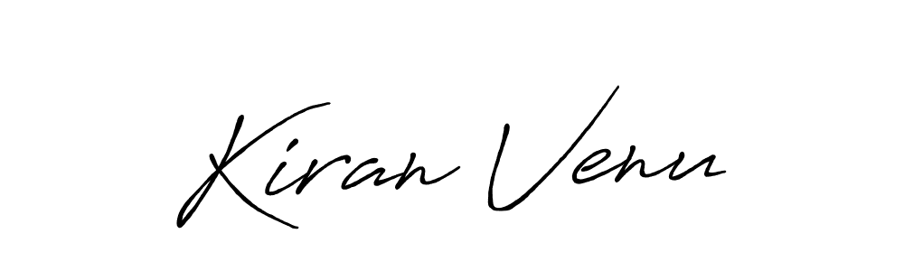 It looks lik you need a new signature style for name Kiran Venu. Design unique handwritten (Antro_Vectra_Bolder) signature with our free signature maker in just a few clicks. Kiran Venu signature style 7 images and pictures png