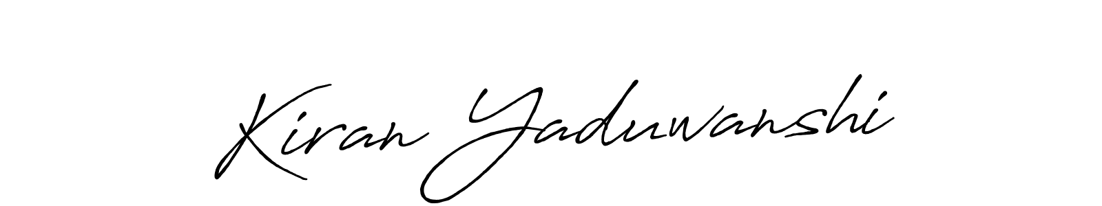 How to Draw Kiran Yaduwanshi signature style? Antro_Vectra_Bolder is a latest design signature styles for name Kiran Yaduwanshi. Kiran Yaduwanshi signature style 7 images and pictures png