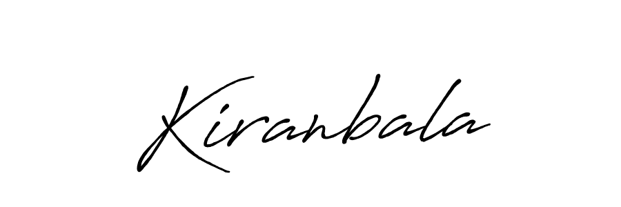 The best way (Antro_Vectra_Bolder) to make a short signature is to pick only two or three words in your name. The name Kiranbala include a total of six letters. For converting this name. Kiranbala signature style 7 images and pictures png