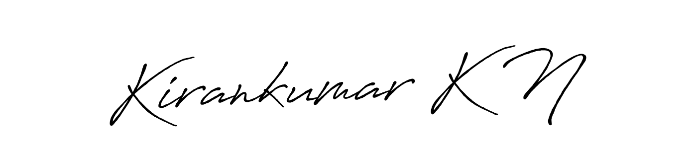 Make a beautiful signature design for name Kirankumar K N. Use this online signature maker to create a handwritten signature for free. Kirankumar K N signature style 7 images and pictures png