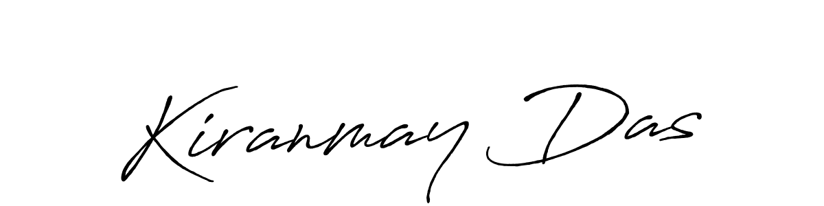 Use a signature maker to create a handwritten signature online. With this signature software, you can design (Antro_Vectra_Bolder) your own signature for name Kiranmay Das. Kiranmay Das signature style 7 images and pictures png