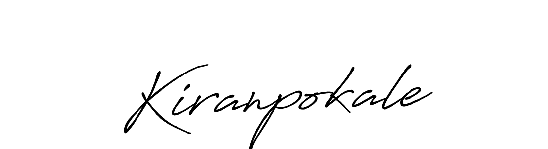 Here are the top 10 professional signature styles for the name Kiranpokale. These are the best autograph styles you can use for your name. Kiranpokale signature style 7 images and pictures png