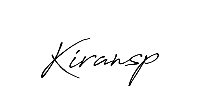 Also You can easily find your signature by using the search form. We will create Kiransp name handwritten signature images for you free of cost using Antro_Vectra_Bolder sign style. Kiransp signature style 7 images and pictures png