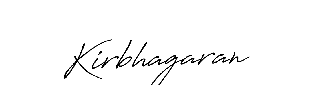 Make a beautiful signature design for name Kirbhagaran. Use this online signature maker to create a handwritten signature for free. Kirbhagaran signature style 7 images and pictures png