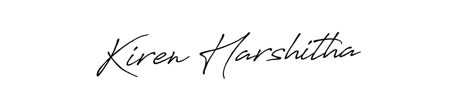 Here are the top 10 professional signature styles for the name Kiren Harshitha. These are the best autograph styles you can use for your name. Kiren Harshitha signature style 7 images and pictures png