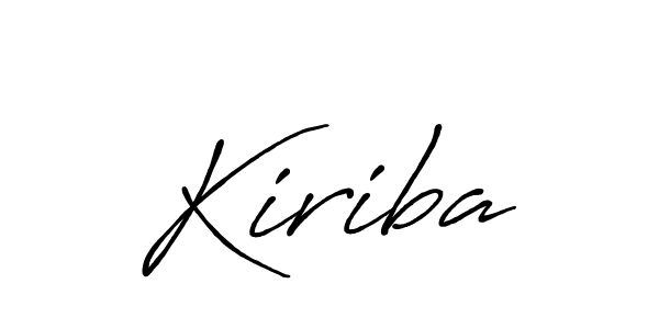 Best and Professional Signature Style for Kiriba. Antro_Vectra_Bolder Best Signature Style Collection. Kiriba signature style 7 images and pictures png