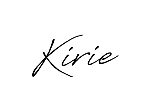 You should practise on your own different ways (Antro_Vectra_Bolder) to write your name (Kirie) in signature. don't let someone else do it for you. Kirie signature style 7 images and pictures png