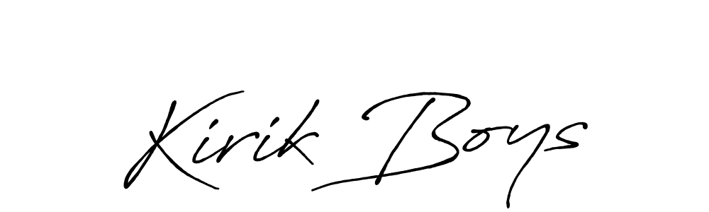 This is the best signature style for the Kirik Boys name. Also you like these signature font (Antro_Vectra_Bolder). Mix name signature. Kirik Boys signature style 7 images and pictures png
