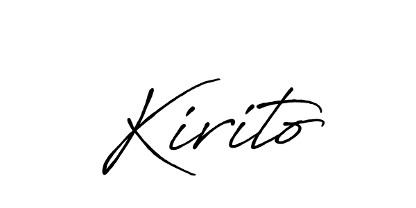 It looks lik you need a new signature style for name Kirito. Design unique handwritten (Antro_Vectra_Bolder) signature with our free signature maker in just a few clicks. Kirito signature style 7 images and pictures png